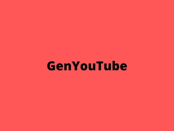 GenYoutube or GenYT – Download Photo, Youtube Video Content For Free