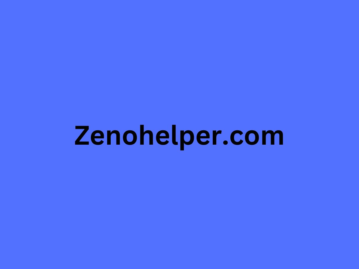 Zenohelper.com