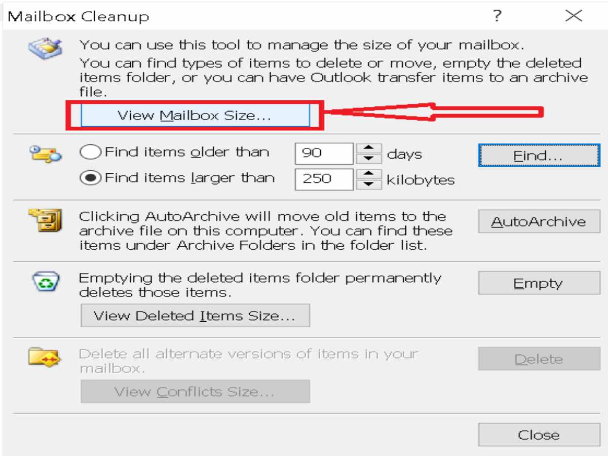 Check Pst Size How To Deal With PST File That Is Too Large?