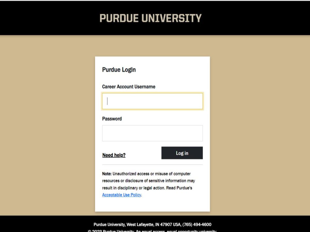 Purdue Brightspace