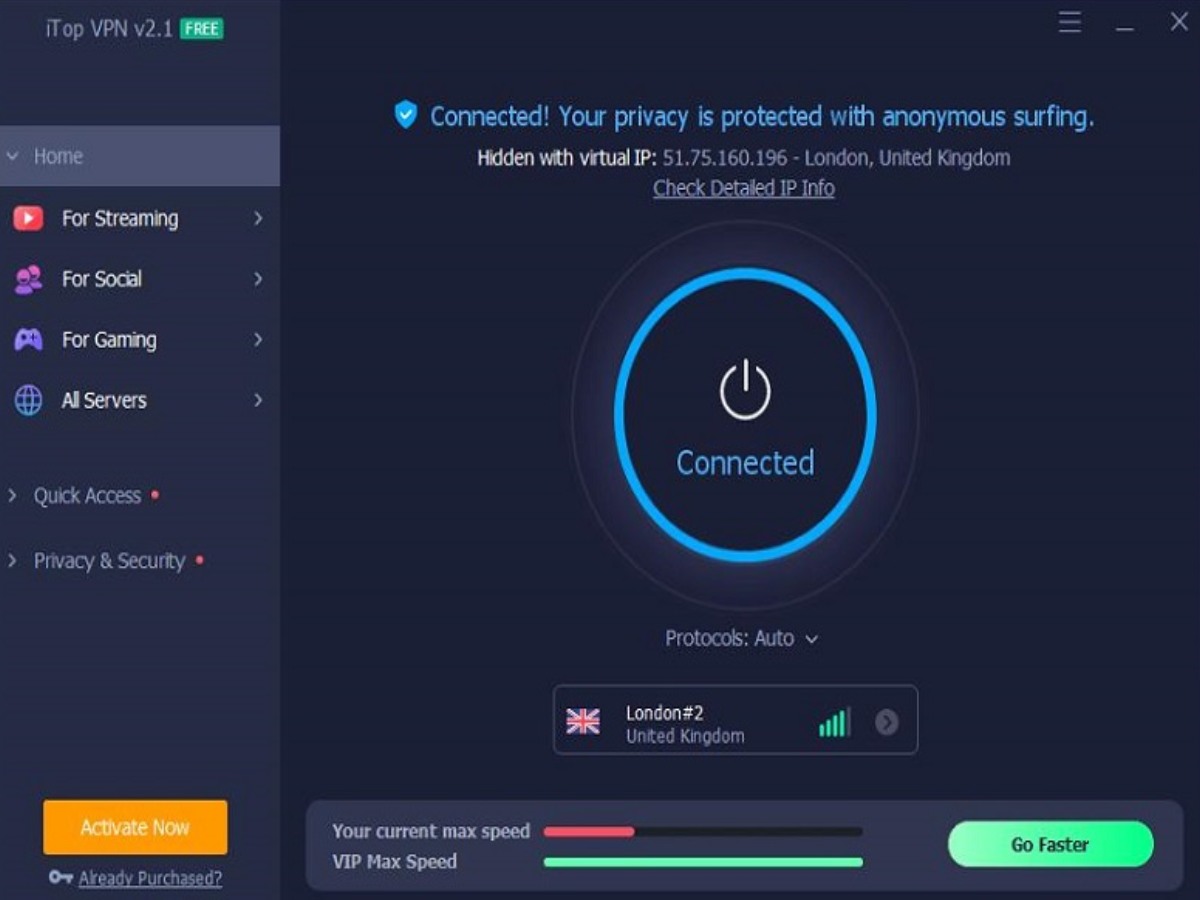 Maximizing Gaming Performance with iTop VPN A Comprehensive Guide to