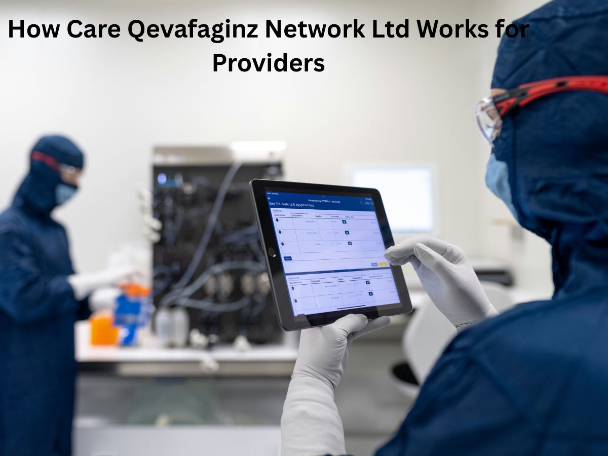 How Care Qevafaginz Network Ltd Works for Providers